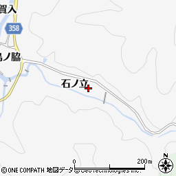 愛知県豊田市中立町石ノ立周辺の地図