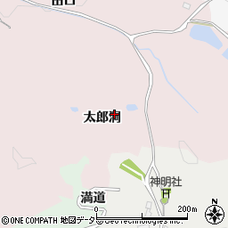 愛知県豊田市東広瀬町太郎洞周辺の地図
