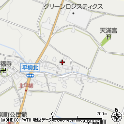 滋賀県東近江市平柳町632周辺の地図