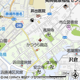 千葉県勝浦市勝浦67周辺の地図