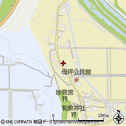 兵庫県丹波市柏原町母坪171周辺の地図