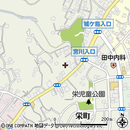 神奈川県三浦市三崎町諸磯957-4周辺の地図