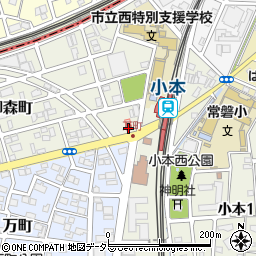 cafe chikaku周辺の地図