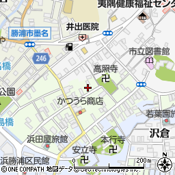 千葉県勝浦市勝浦65周辺の地図