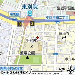 アイペック名古屋平和第２駐車場周辺の地図