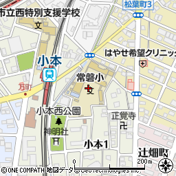 愛知県名古屋市中川区小本1丁目15周辺の地図