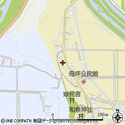 兵庫県丹波市柏原町母坪177周辺の地図