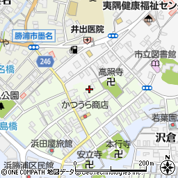 千葉県勝浦市勝浦66周辺の地図