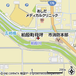 兵庫県丹波市柏原町母坪356-1周辺の地図