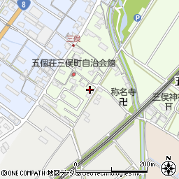 滋賀県東近江市五個荘三俣町329周辺の地図