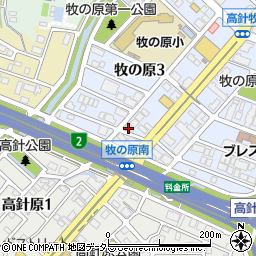 愛知県名古屋市名東区牧の原3丁目807周辺の地図