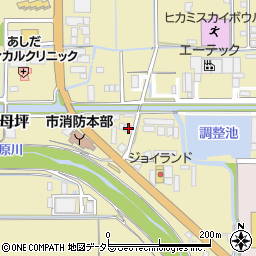 兵庫県丹波市柏原町母坪375周辺の地図