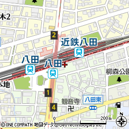 名鉄協商八田第５駐車場周辺の地図