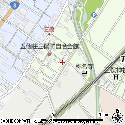 滋賀県東近江市五個荘三俣町330周辺の地図
