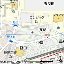 愛知県名古屋市中村区野田町大池1周辺の地図