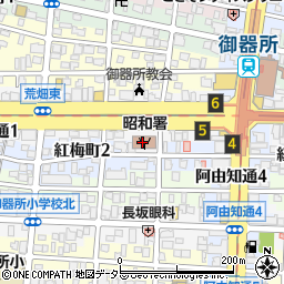名古屋市民火災共済生活協組周辺の地図