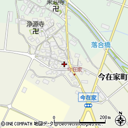 滋賀県東近江市今在家町269周辺の地図
