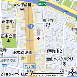 質屋鈴木・金山北店質周辺の地図