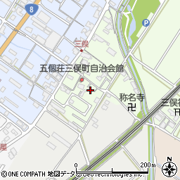 滋賀県東近江市五個荘三俣町328周辺の地図