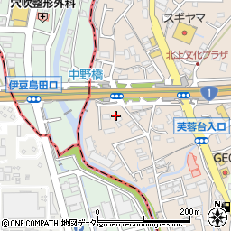 静岡県三島市萩128周辺の地図
