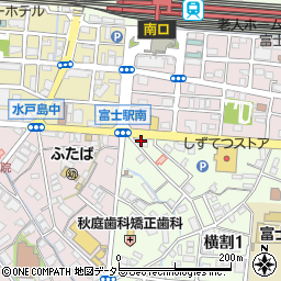 富士ゼロックス静岡株式会社　富士営業所周辺の地図