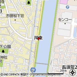 愛知県名古屋市中川区富田町大字松下川東周辺の地図