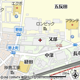 〒453-0858 愛知県名古屋市中村区野田町の地図