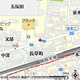 サイゼリヤ 八田店周辺の地図
