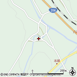 島根県仁多郡奥出雲町八川2076周辺の地図