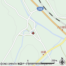 島根県仁多郡奥出雲町八川2067周辺の地図