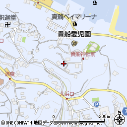 神奈川県足柄下郡真鶴町真鶴1227周辺の地図