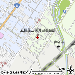 滋賀県東近江市五個荘三俣町324周辺の地図