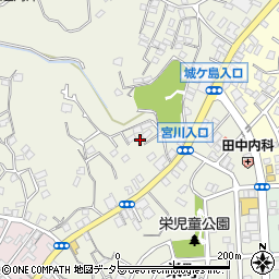 神奈川県三浦市三崎町諸磯953-10周辺の地図