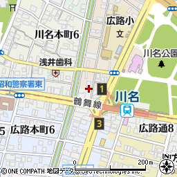 愛知県名古屋市昭和区川原通8丁目63周辺の地図