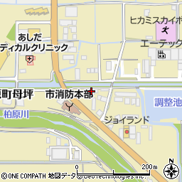 兵庫県丹波市柏原町母坪376周辺の地図