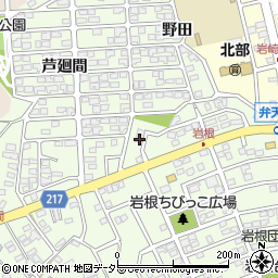 愛知県日進市岩崎町野田3周辺の地図