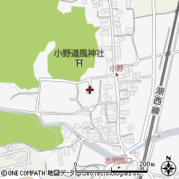 小野会館周辺の地図
