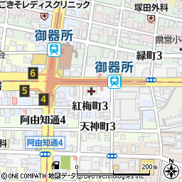 株式会社三井住友銀行　御器所支店周辺の地図