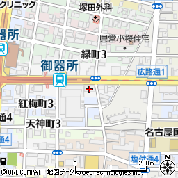 カレーハウスＣｏＣｏ壱番屋昭和御器所店周辺の地図