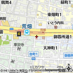 名古屋市御器所通１ー２周辺の地図