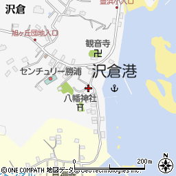 千葉県勝浦市沢倉399周辺の地図