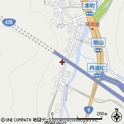 京都府船井郡京丹波町須知本町70周辺の地図