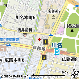愛知県名古屋市昭和区川原通8丁目65周辺の地図