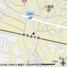 静岡県富士市蓼原672-1周辺の地図