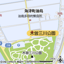 海津警察署大江警察官駐在所周辺の地図