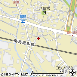 静岡県富士市蓼原694周辺の地図