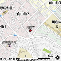 井窪寺周辺の地図