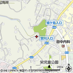 神奈川県三浦市三崎町諸磯946-3周辺の地図