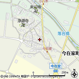 滋賀県東近江市今在家町287周辺の地図