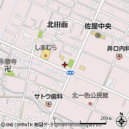 名古屋銀行愛西支店周辺の地図